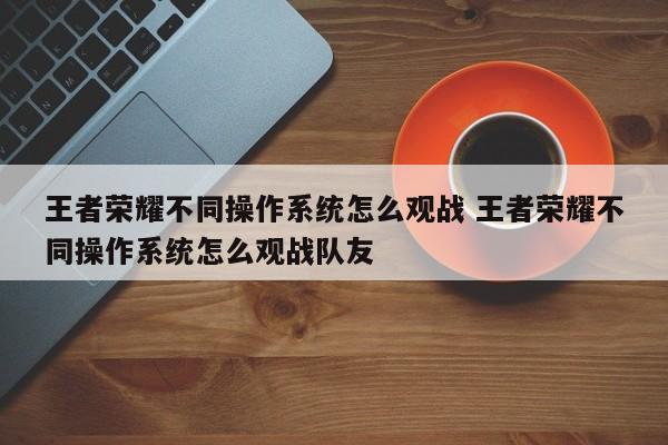 王者荣耀不同操作系统怎么观战 王者荣耀不同操作系统怎么观战队友-第1张图片