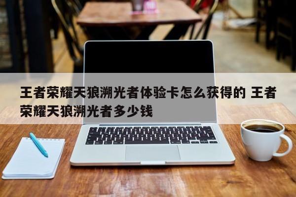 王者荣耀天狼溯光者体验卡怎么获得的 王者荣耀天狼溯光者多少钱-第1张图片