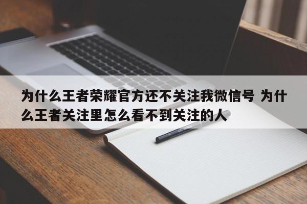 为什么王者荣耀官方还不关注我微信号 为什么王者关注里怎么看不到关注的人-第1张图片