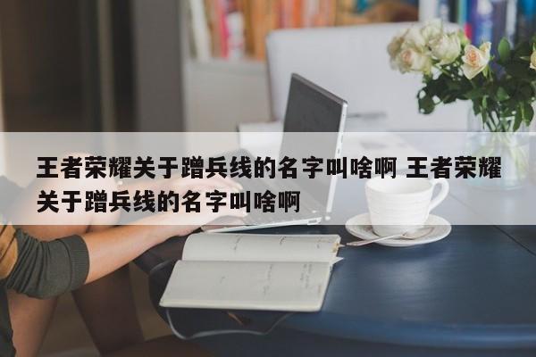 王者荣耀关于蹭兵线的名字叫啥啊 王者荣耀关于蹭兵线的名字叫啥啊-第1张图片