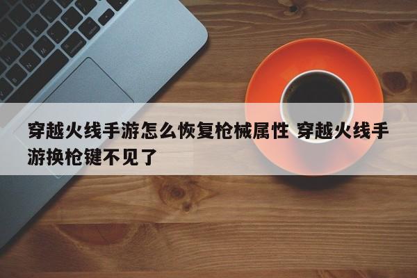 穿越火线手游怎么恢复枪械属性 穿越火线手游换枪键不见了-第1张图片